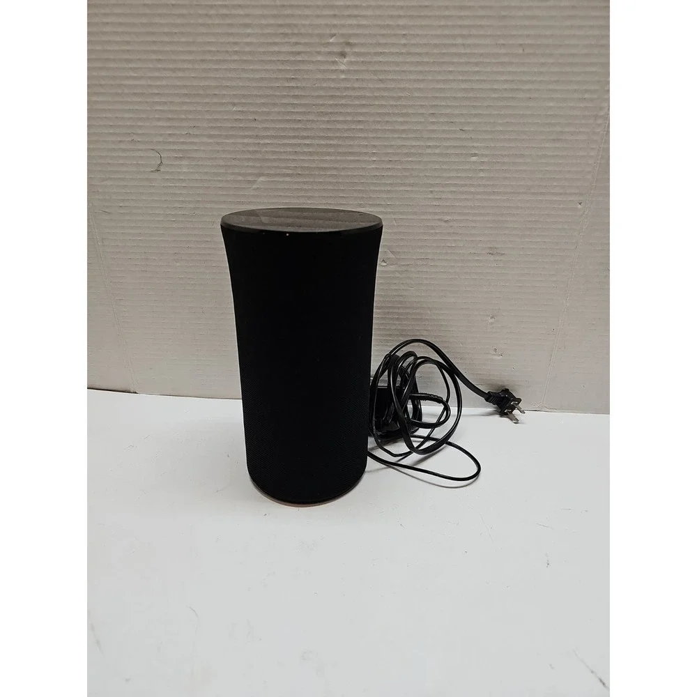 Samsung WAM1500/ZA Smart Speaker Wi-Fi Cylinder Black Fabric Plastic